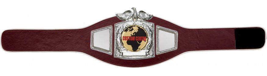 PROEAGLE CUSTOM CHAMPIONSHIP BELT - PROEAGLE/S/CUSTOM - AVAILABLE IN 6+ COLOURS